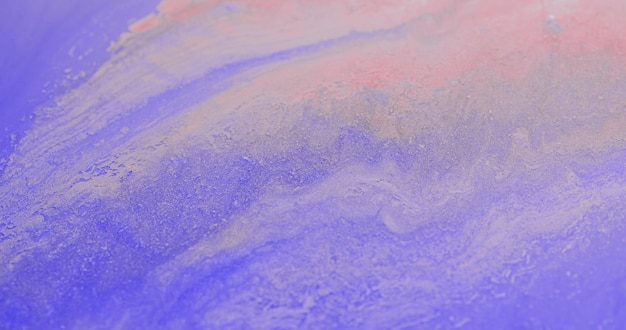 Inktmix verfslag textuur roze blauw verloop