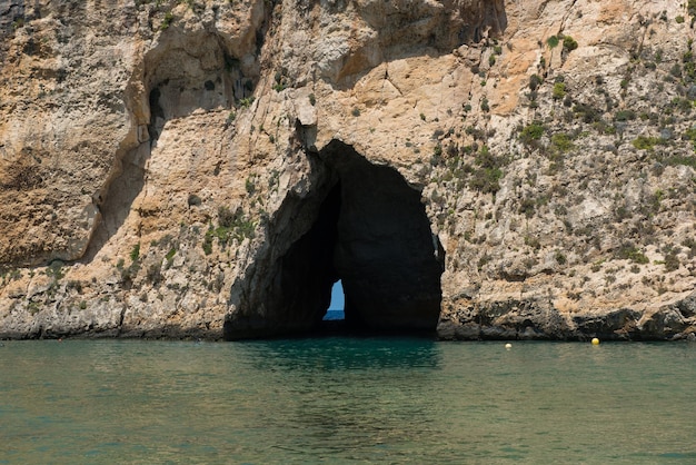 Inland Sea at Dwejra bay Gozo Malta