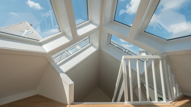 Inner view of Cube House, Rotterdam