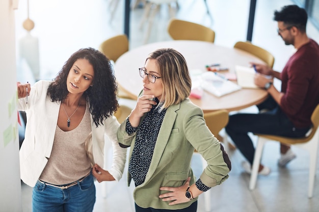 Innovate before its too late Shot of young businesspeople in the office