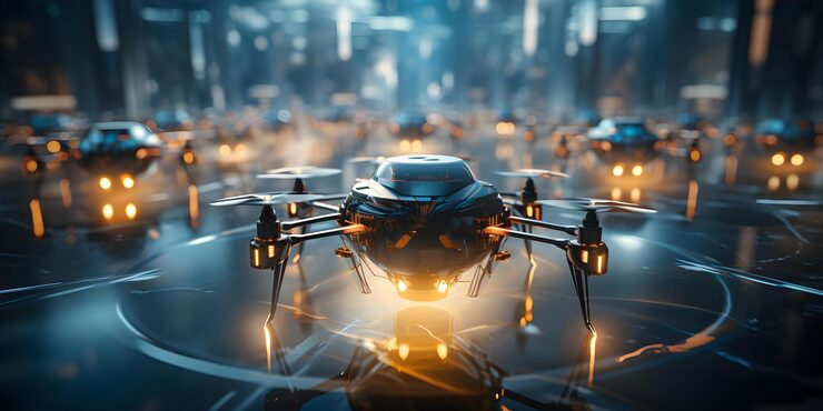 Photo 워크플로우 효율성과 생산성을 향상시키기 위해 devops 기술을 혁신합니다. 개념 devops 자동화 연속 통합 마이크로 서비스 아키텍처 컨테이너화 민한 개발