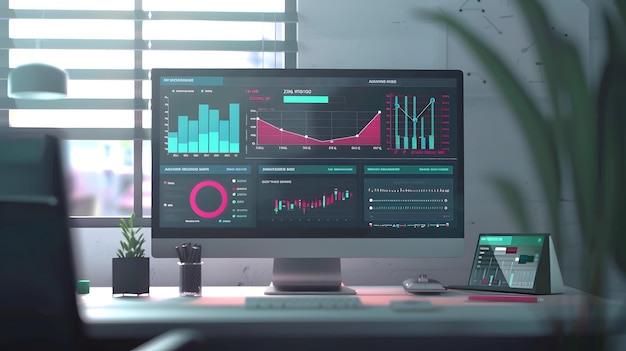 Innovatief virtueel verzekeringsdashboard met realtime data-analyse