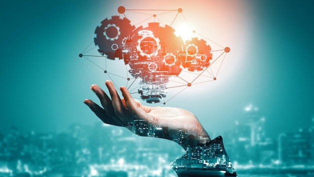 Innovatietechnologie voor bedrijfsfinanciering concept uds