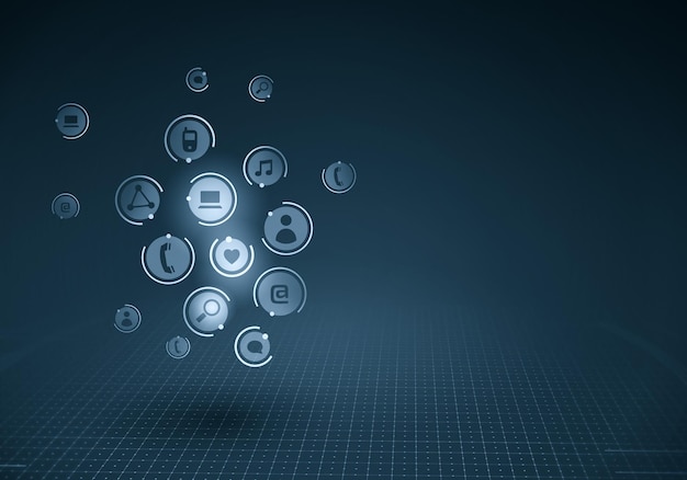Innovatieve technologieën voor industrieën. Gemengde media