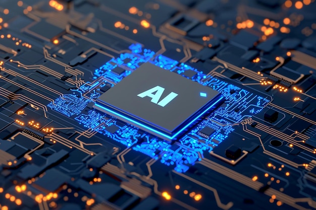 Innovative AI Letter with Embedded Technology Chip CPU Network Computer Board