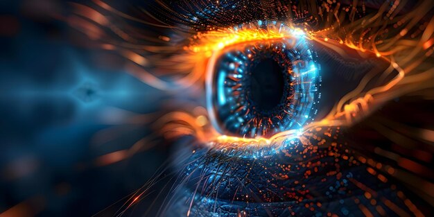 innovative biometric system utilizing iris recognition for enhanced data authentication concept biometric security iris recognition data authentication innovative technology enhanced security