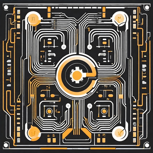 Foto progettazione innovativa dei circuiti