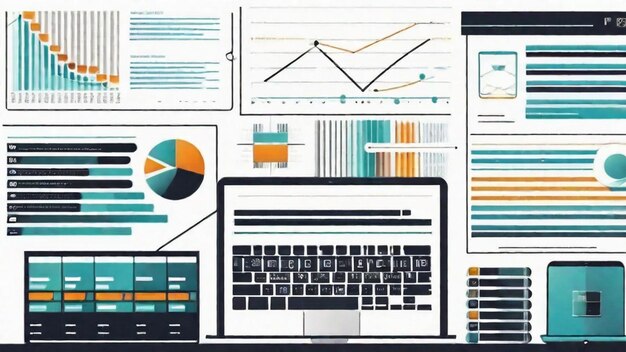 Photo innovative data visualization techniques