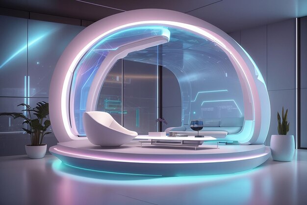 Innovative Hologram Interior Design Concept by Visionary Architect