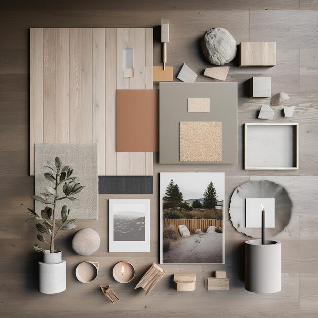 Photo innovative material boards