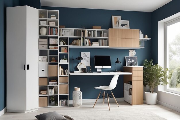 Innovative Storage Design a room with creative and spacesaving storage solutions