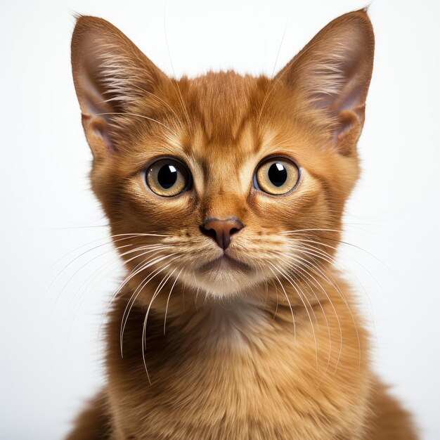 Inquisitive Burmese Kitten Investigating