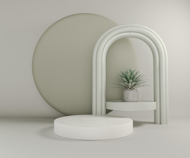 inrichting 3D-rendering