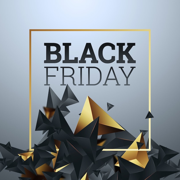 Inscriptie Black Friday op een lichte achtergrond