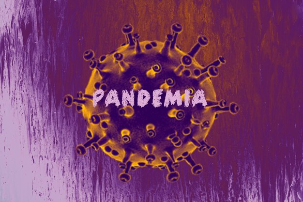 Inscription pandemic novel coronavirus outbreak global pandemic alert