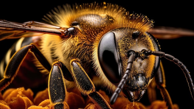 Photo insect bee antenna