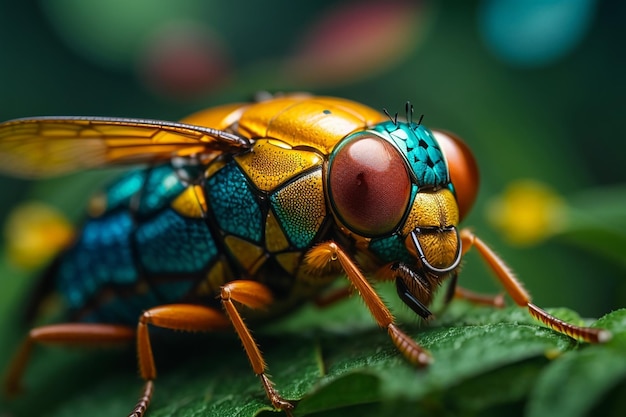 昆虫マクロ目科学自然の美しさ