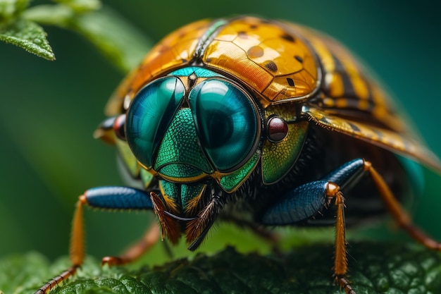 insect macro oogwetenschap schoonheid in de natuur