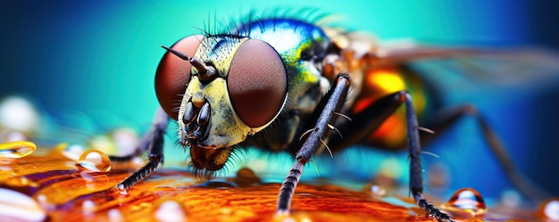 Photo insect macro photography