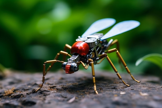 InsectInspired Innovation RobotMosquito in the Wild Generative by Ai