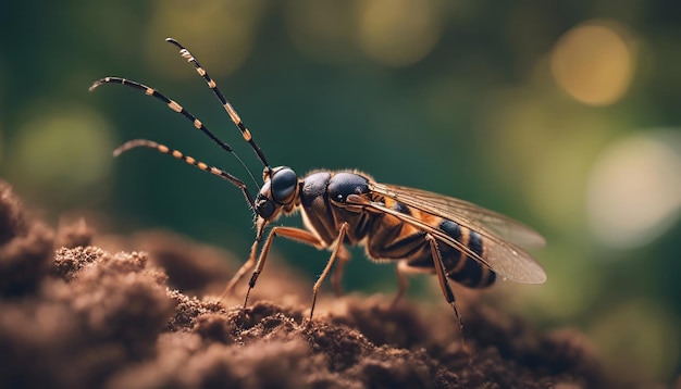 insects and insects in their natural enviroment