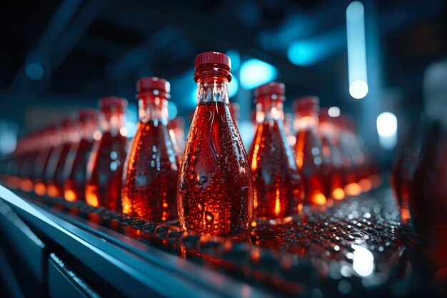 Inside a Carbonated Drink Factory