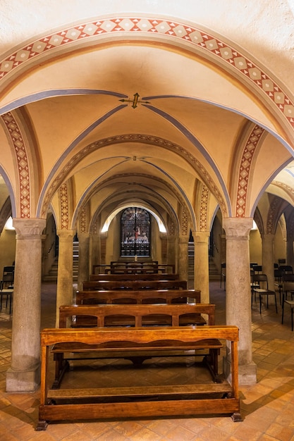 All'interno del duomo di acqui terme