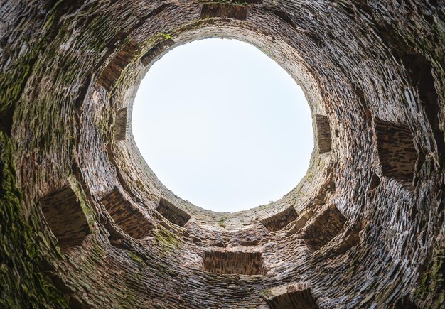 Inside one of the towers of izborsk fortress izborsk pskov region russia high quality photo