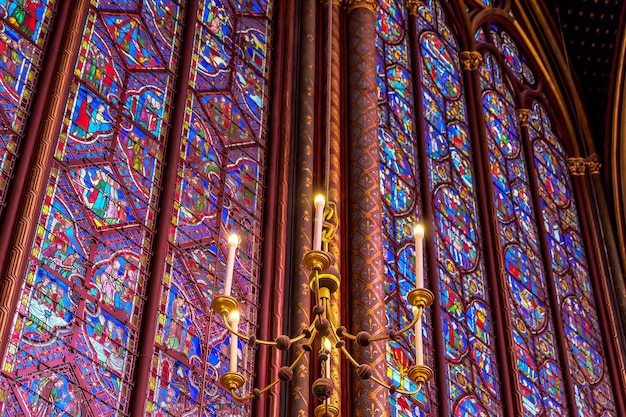 Inside Sainte Chapelle Paris September 2017