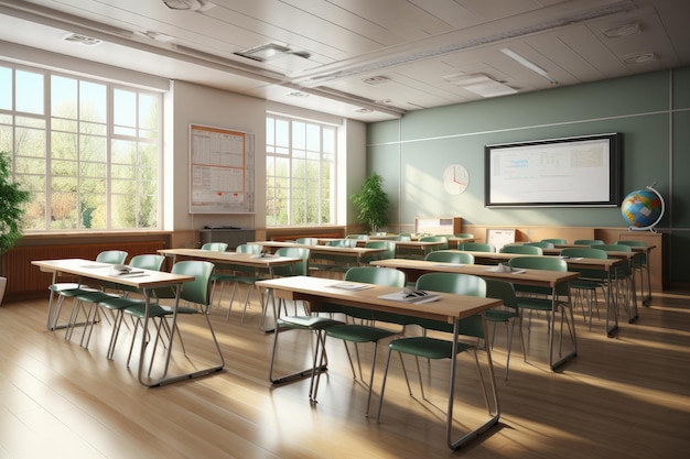 Inside the School Classroom Step into a world of learning