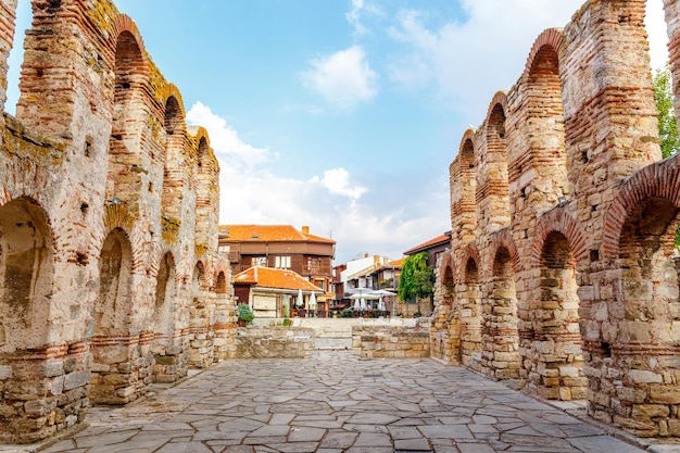 Inside view from the Church of Saint Sofia