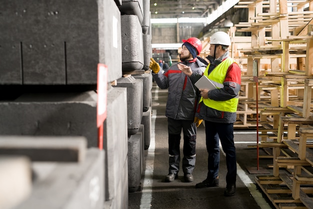 Foto inspectie bij plant