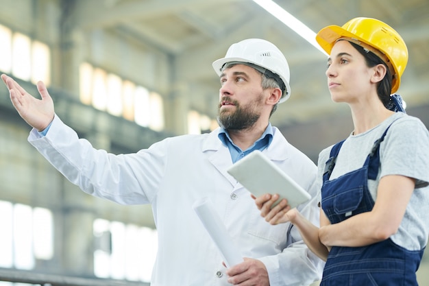 Inspectie in de fabriek