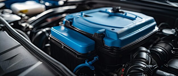 Inspecting the Coolant Container in a Cars Engine Bay A Detailed Analysis at Aspect Ratio