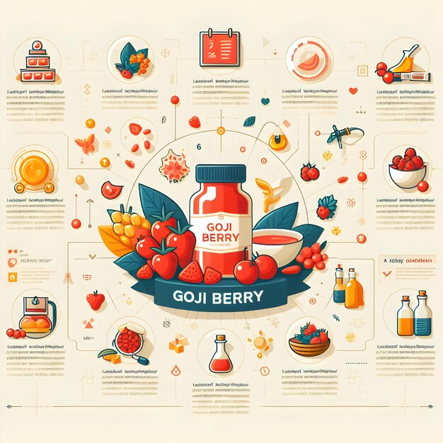 Inspiration infographic about a goji berry extract a superfood spotlight