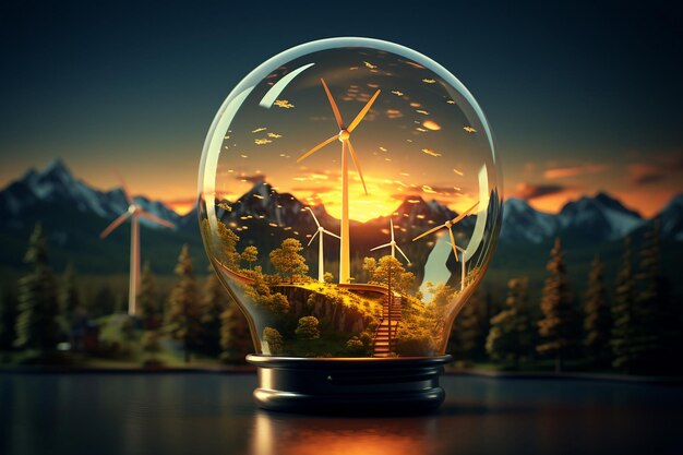 Photo inspiring light bulb artistry