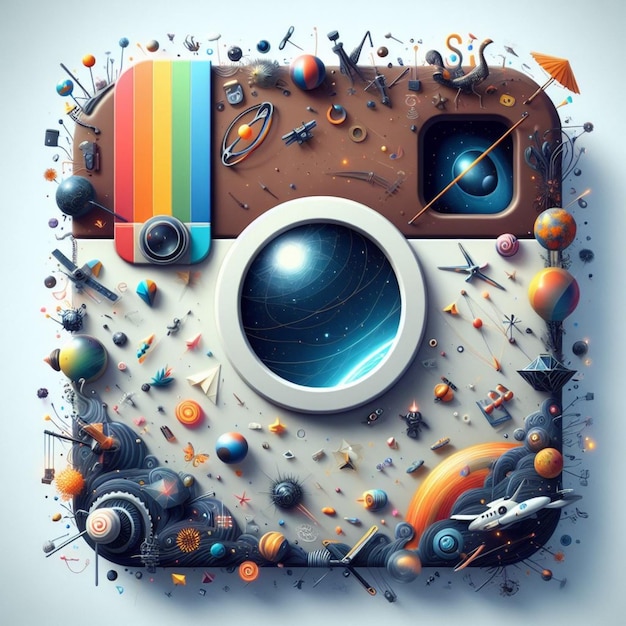 Foto design di instagram