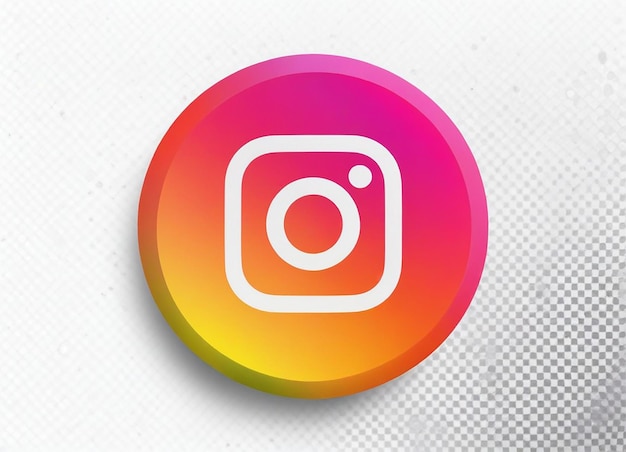 Foto icona di illustrazione del logo di instagram
