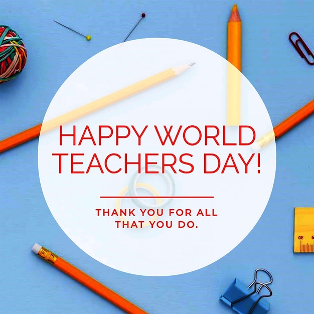 An Instagram post about World Teachers Day