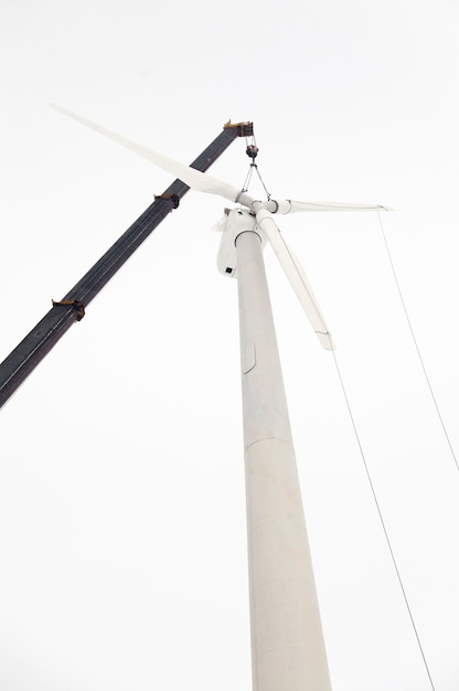 Installatie van een windturbine