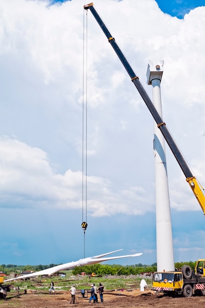 Installatie van windturbines