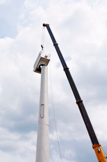 Installation of wind turbines