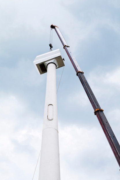 Installation of wind turbines