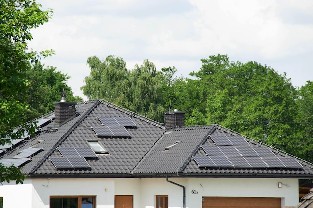 Installing a Solar Cell on a Roof