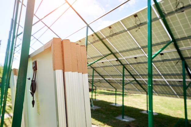 Installing of stand-alone solar photo voltaic panel system