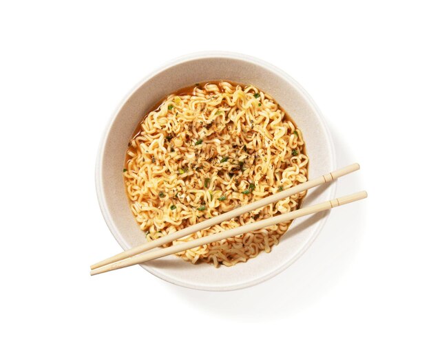 Photo instant ramen noodles