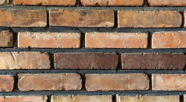 Instortende oude bakstenen muur vintage stijl Stock fotografie kan worden gebruikt als achtergrond