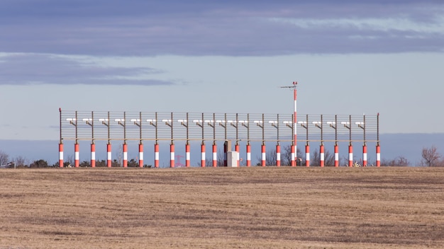 Instrumentaal landingssysteem antenne-infrastructuur