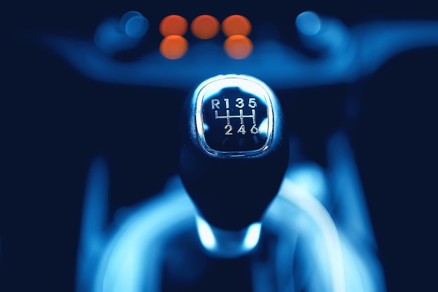 Instruments details inside the car / dashboard, car interior\
elements