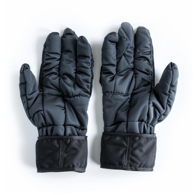 Insulated gloves isolated